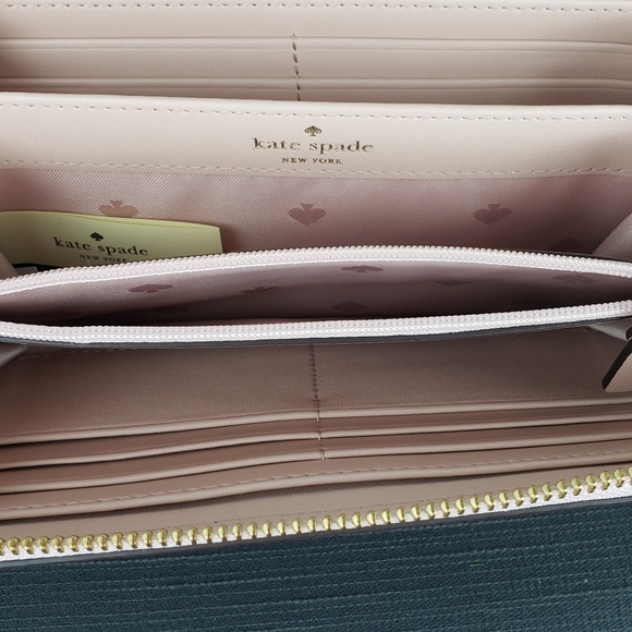 💞HP💞Kate Spade Neda Briar Lane Botanical Wallet - Picture 8 of 8